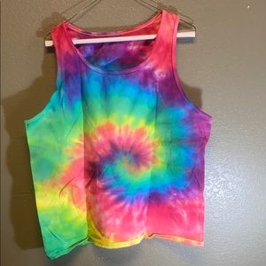 Tie dye tank top shirt no tags